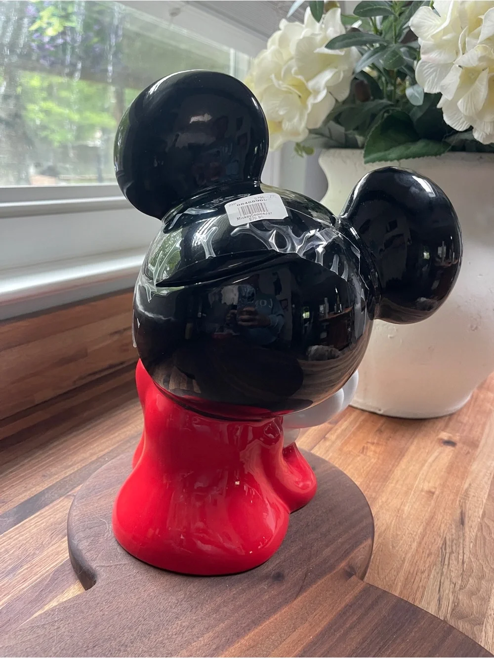 Williams Sonoma-Mickey Mouse Ceramic Cookie Jar-NWT!